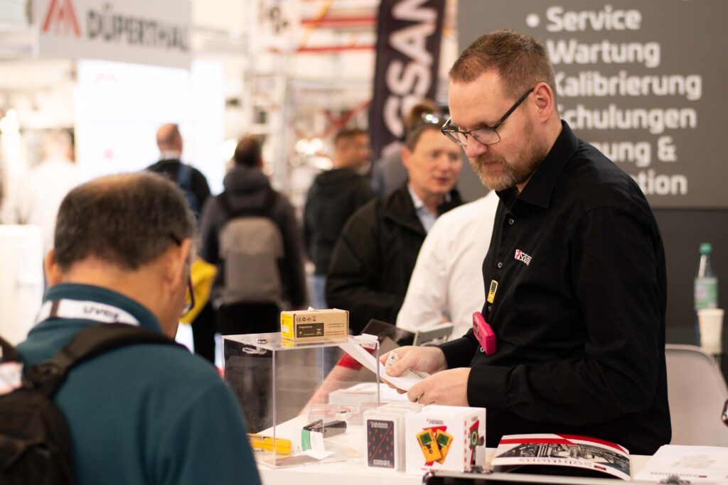 Gasdetectie van 7Solutions op de A+A beurs in duitsland